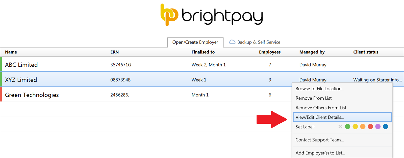 Sage Business Cloud Accounting - using API - BrightPay Documentation